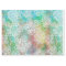 Mermaid Blue Green Pink Lace Pattern