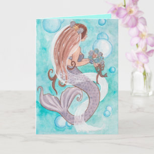 Mermaid Bridal Shower Card