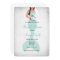 Mermaid bridal shower invitation brunette