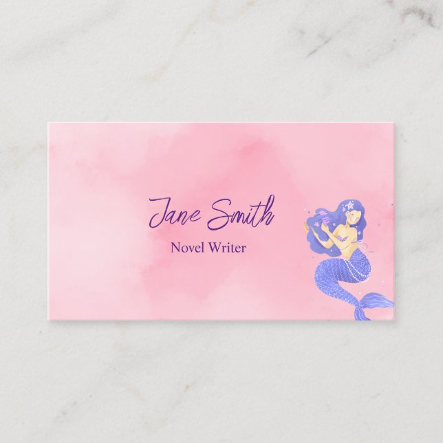 Mermaid Business Card (Front)