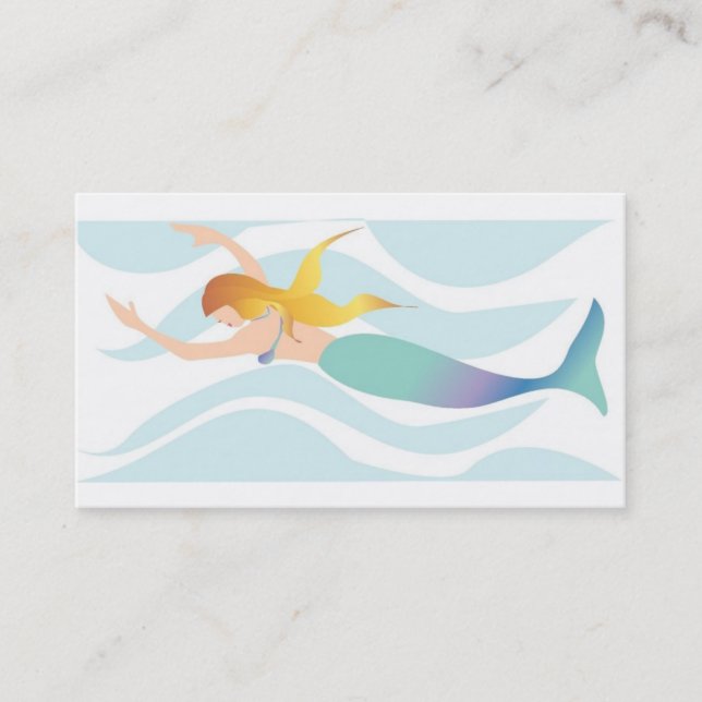 Mermaid Business Cards (Front)