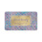 Mermaid Business Cards Blue Periwinkle Sequin glam