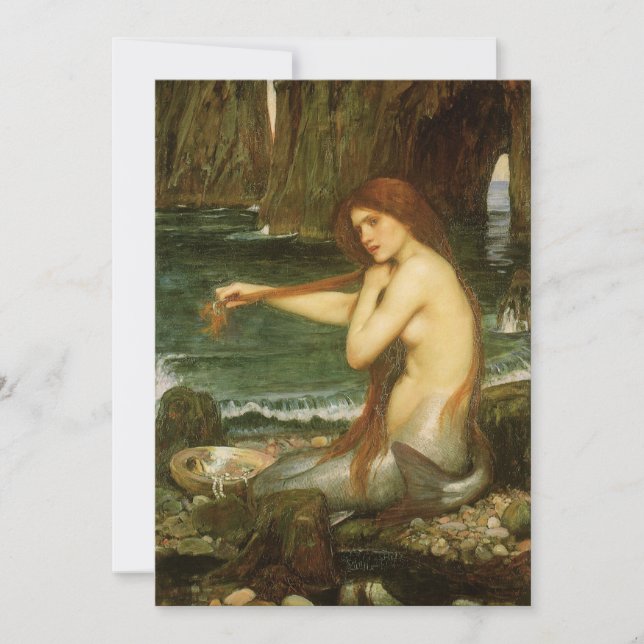Mermaid by John William Waterhouse (Front)