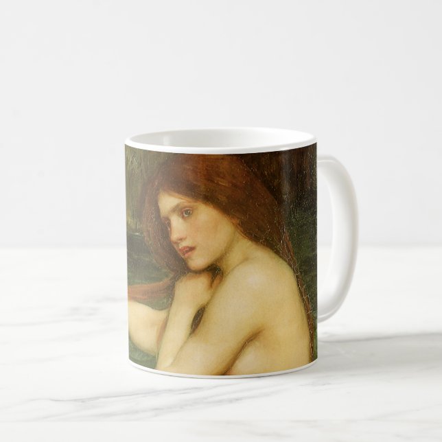 Mermaid by John William Waterhouse Coffee Mug (Front Right)