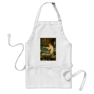 Mermaid by John William Waterhouse Standard Apron