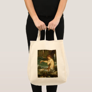 Mermaid by John William Waterhouse Tote Bag
