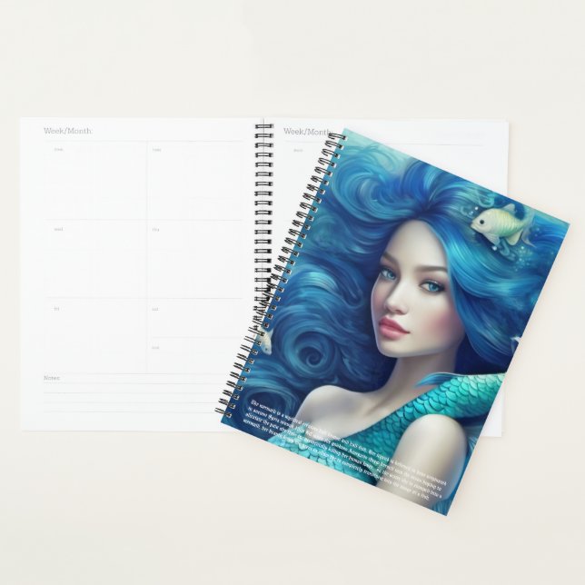 Mermaid Calendar Planner (Display)