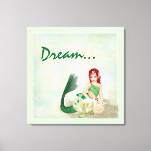 Mermaid Canvas Print