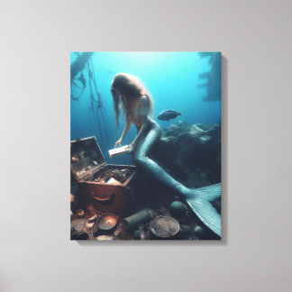 Mermaid Canvas Print