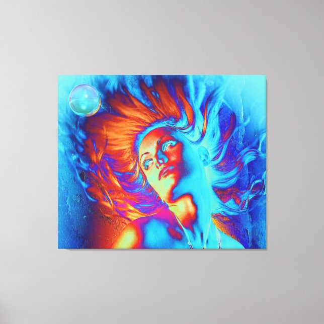 Mermaid Canvas Print (Front)