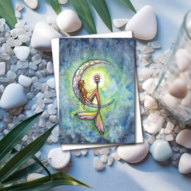 Mermaid Card by Molly Harrison Mermaid Moon (Creator Uploaded)