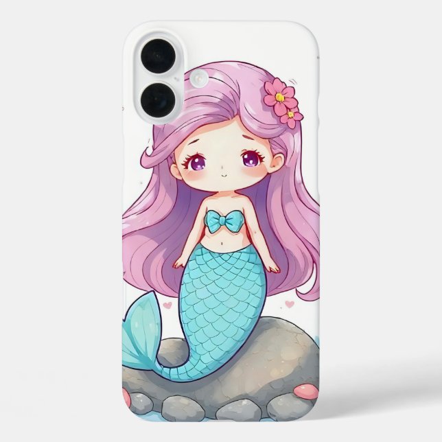 Mermaid Case-Mate iPhone Case (Back)