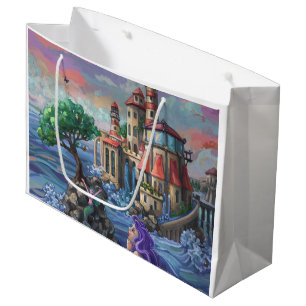 Mermaid Castle Large Gift Bag