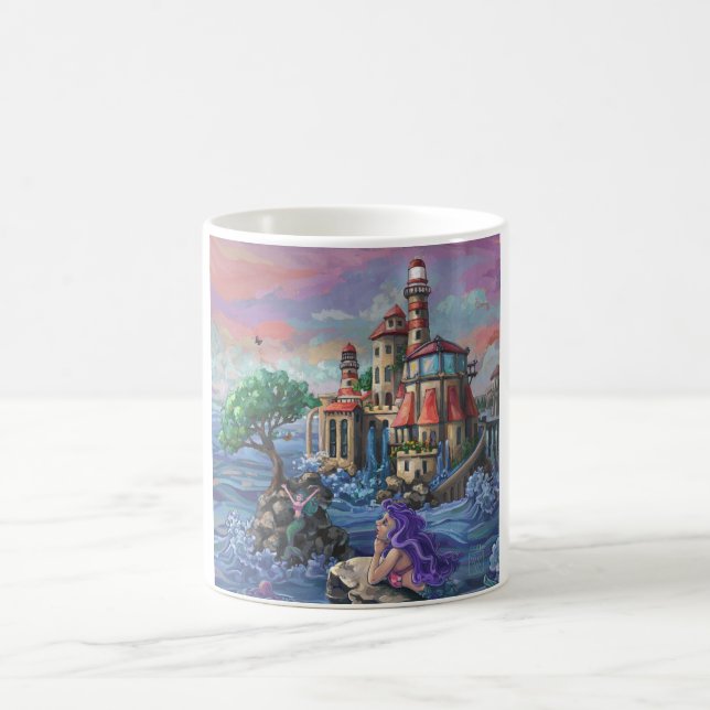 Mermaid Castle Magic Mug (Center)