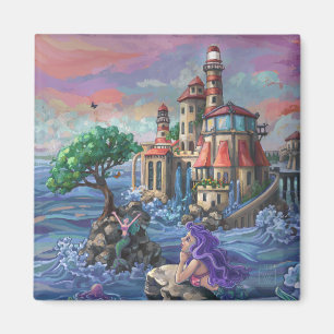 Mermaid Castle Magnet