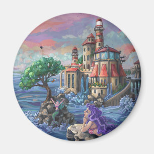 Mermaid Castle Magnet