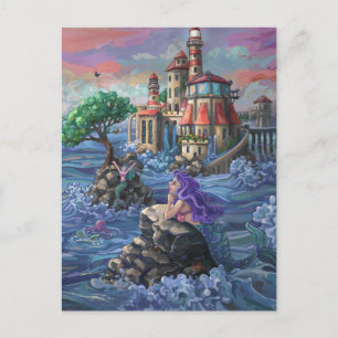 Mermaid Castle Postcard
