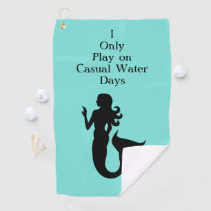 Mermaid Casual Water Days Sea Golf Towel