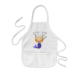 Mermaid Chef Kids Apron