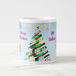 Mermaid Christmas  Large Coffee Mug