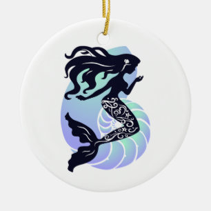 Mermaid Christmas Ornament