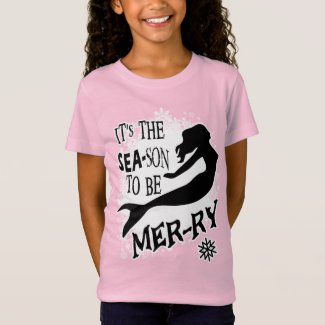 Mermaid Christmas T-Shirt