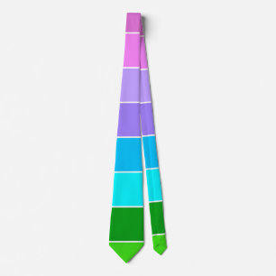Mermaid Colour Stripes Tie
