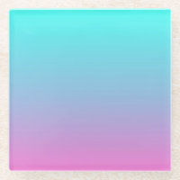 Mermaid colours gradient purple pink aqua ombre