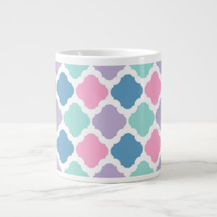 Mermaid Colours Rainbow Large Coffee Mug