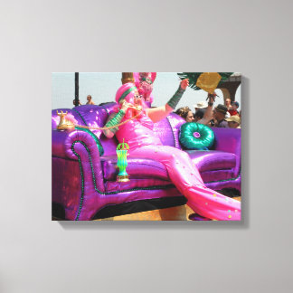 Mermaid Coney Island Canvas Print