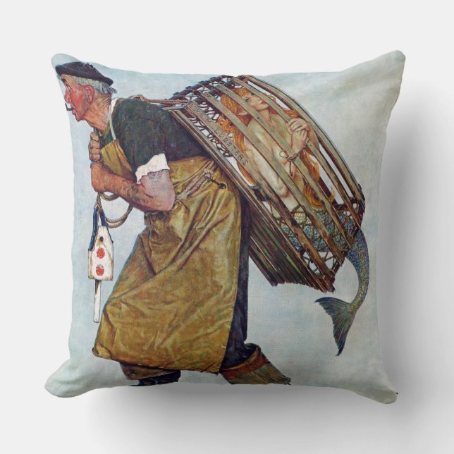 Mermaid Cushion (Front)