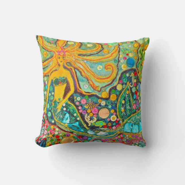 Mermaid Cushion (Front)