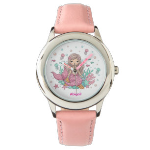 Mermaid Cute  Kids Watch