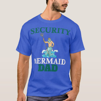mermaid dad shirt Classic TShirt