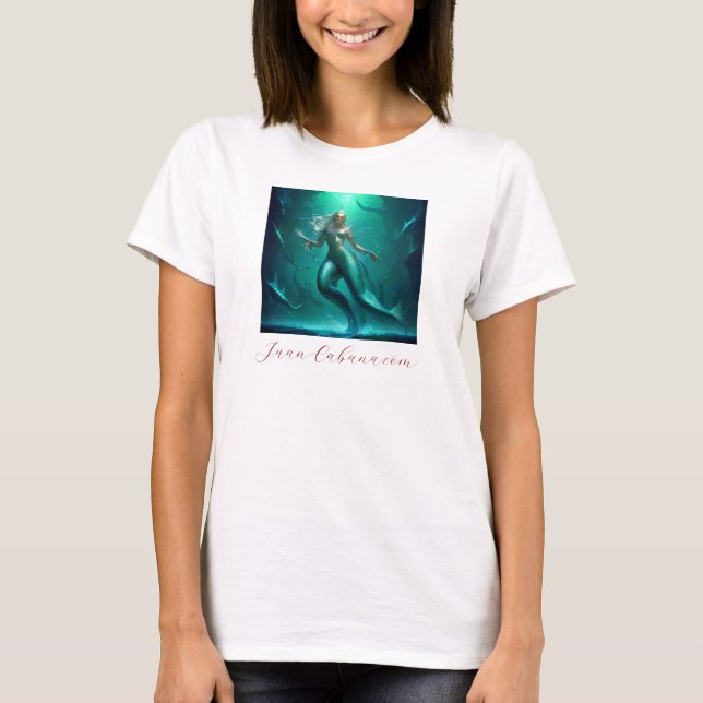 'Mermaid Dance' by Juan Cabana 2024 NEW T-Shirt (Front)