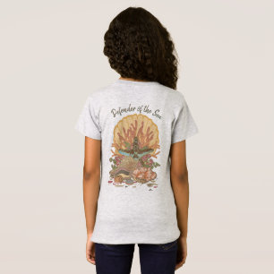 Mermaid Defender of the Sea Conservation  T-Shirt