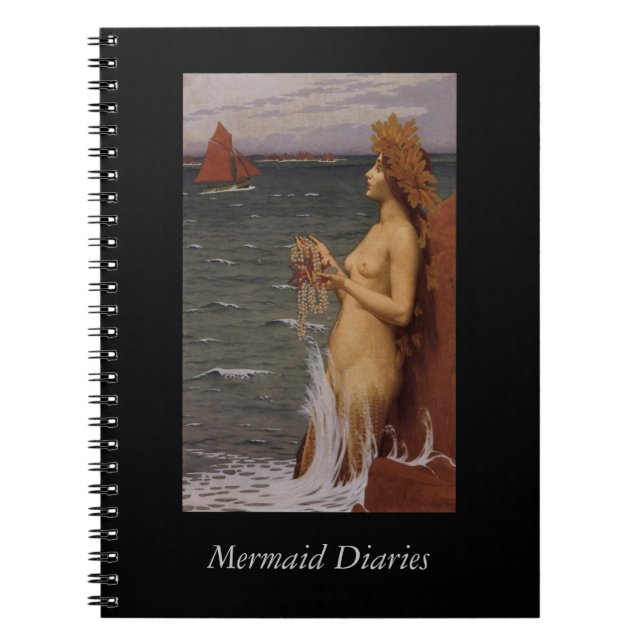 Mermaid Diaries Notebook (Front)