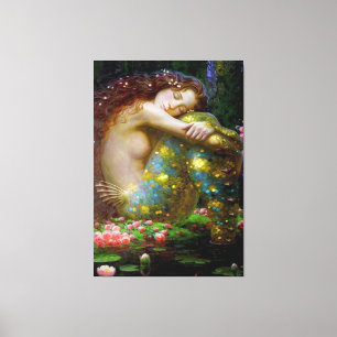  Mermaid Dream Canvas Print