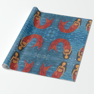 MERMAID DREAMING WRAPPING PAPER