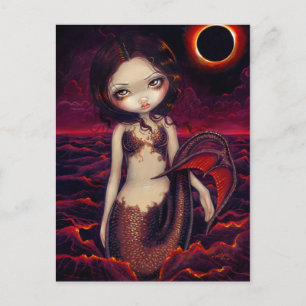 "Mermaid Eclipse" Postcard