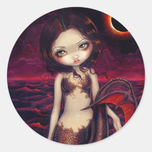 "Mermaid Eclipse" Sticker
