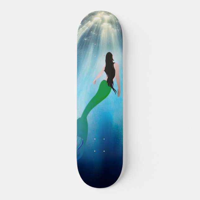 Mermaid Emerging Skateboard (Front)