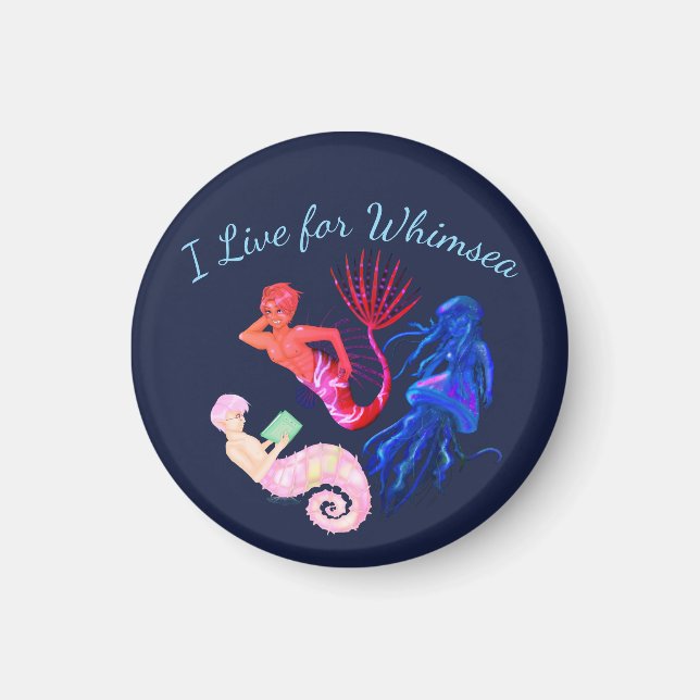 Mermaid Enthusiast Magnet (Front)