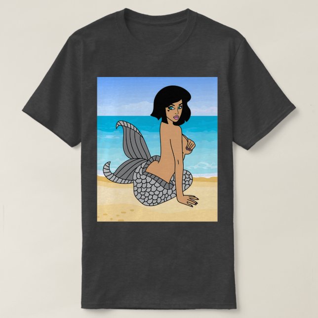 Mermaid Fabite Mythology 5 T-Shirt (Design Front)
