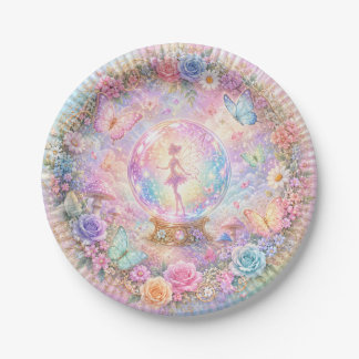 Mermaid Fairy Lagoon Paper Plates
