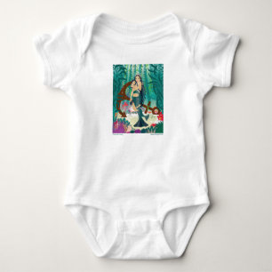 Mermaid Family Baby Bodysuit
