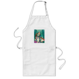 Mermaid Family Long Apron