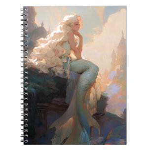 Mermaid Fantasy Art Notebook