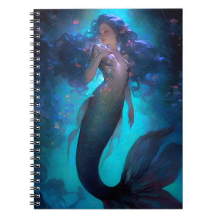 Mermaid Fantasy Art Notebook