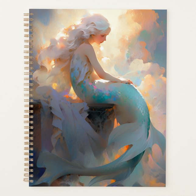 Mermaid Fantasy Art Planner (Front)